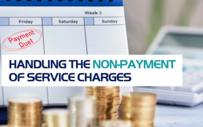 Handling the Non-Payment of Service Charges